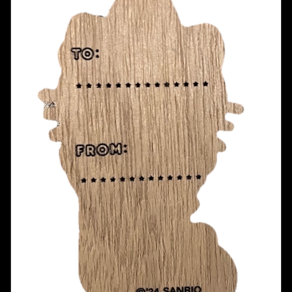 Sanrio Hello Kitty and Friends 12 Count Wooden Giftable Ornaments - Picture 2 of 3